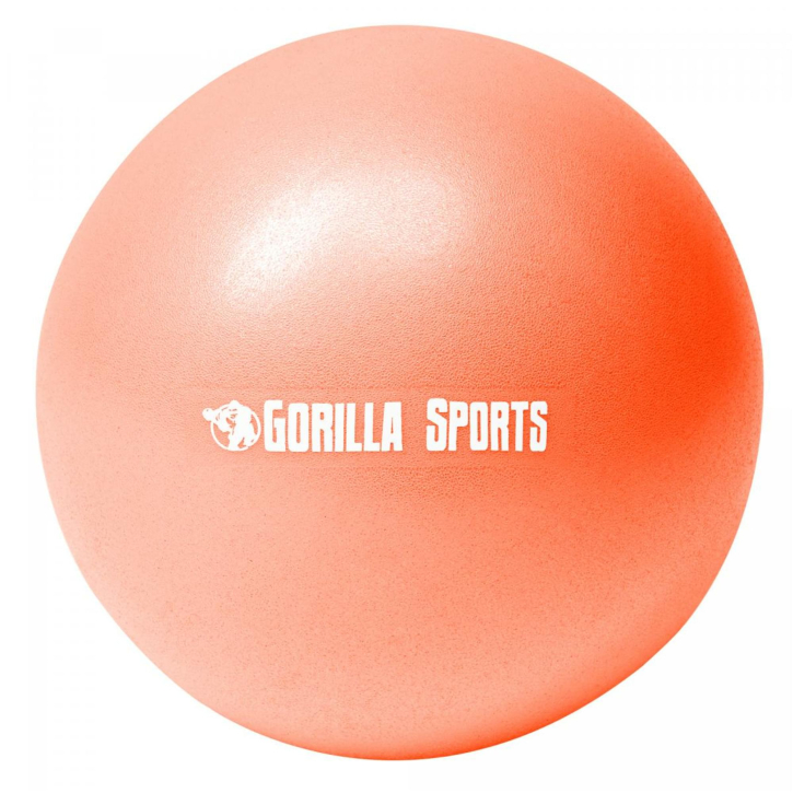 Mini pelota de Pilates naranja de 23 cm